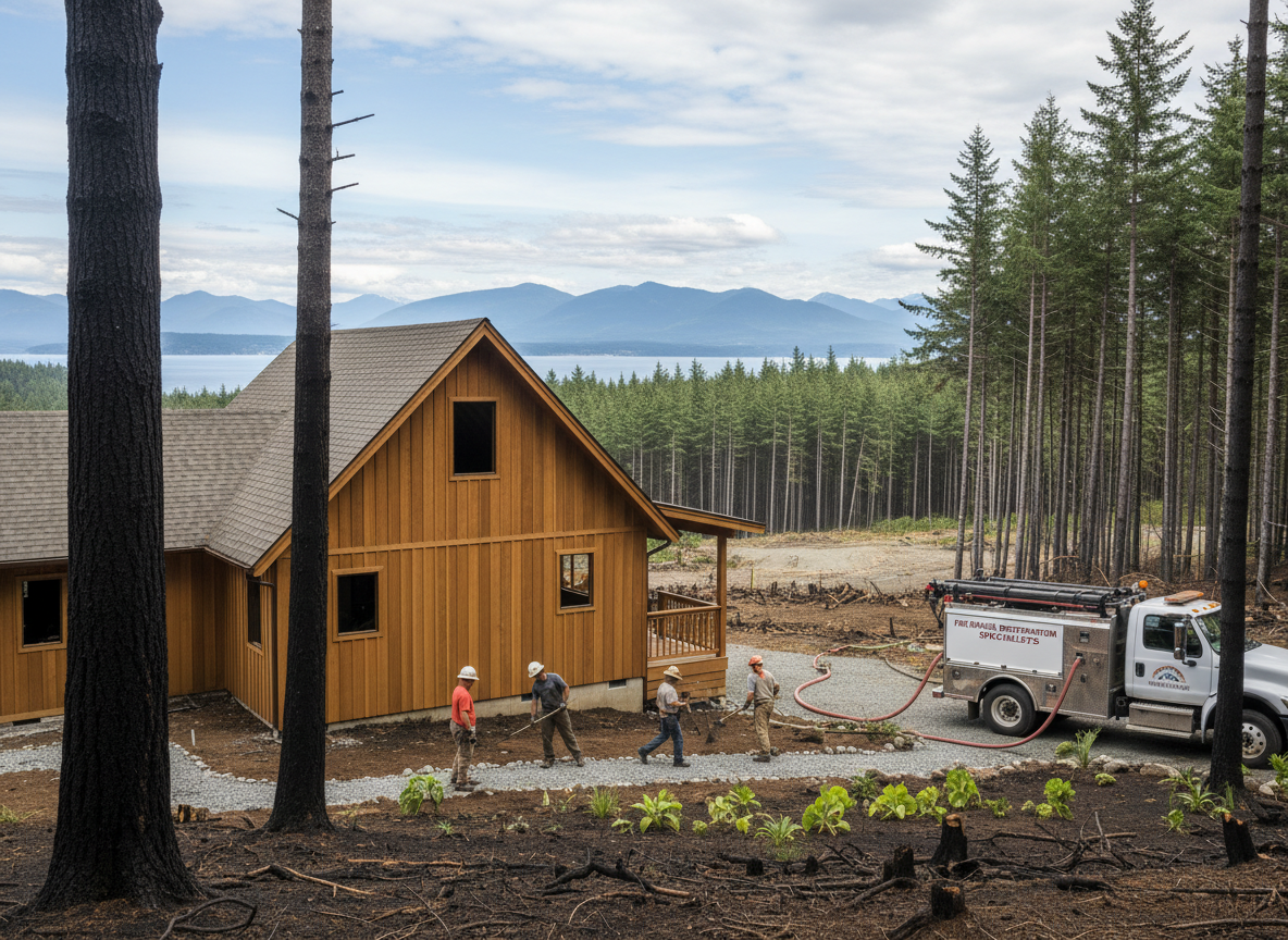 Local Considerations When Planning Fire Damage Restoration Near Camano Island Forests