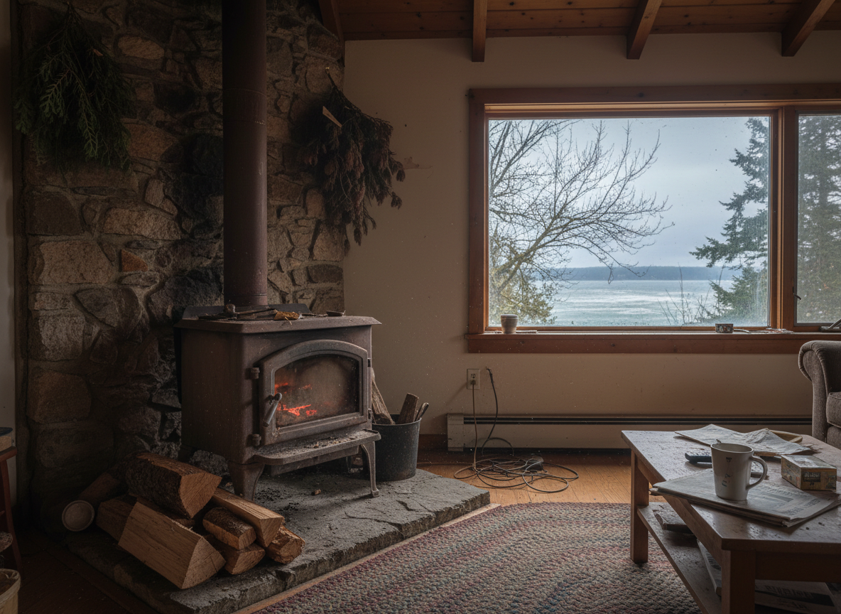 Seasonal Fire Risks from Woodstoves and Heating Systems in Island Homes