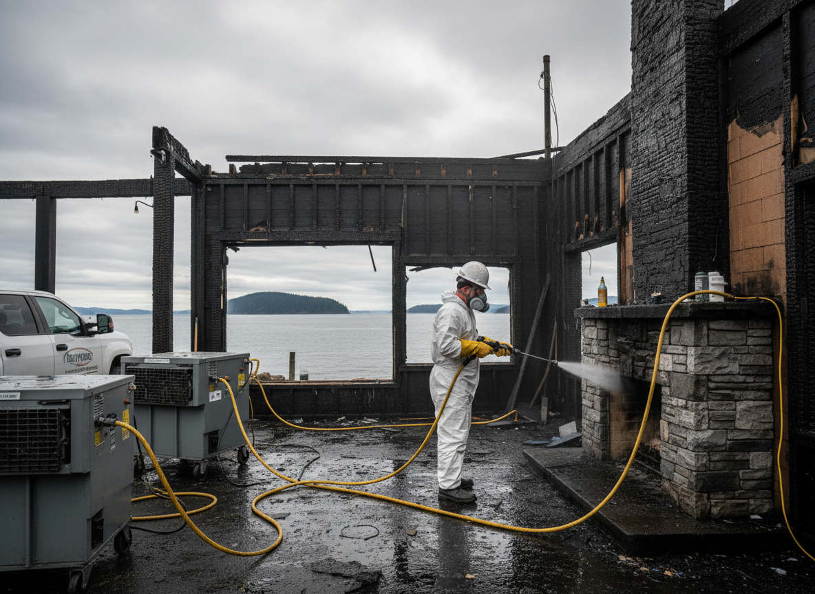 Commercial Fire Restoration in Camano Island, WA