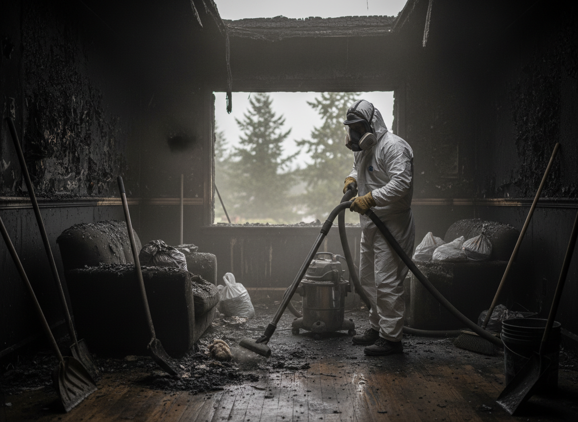 Fire Damage Clean Up in Camano Island, WA