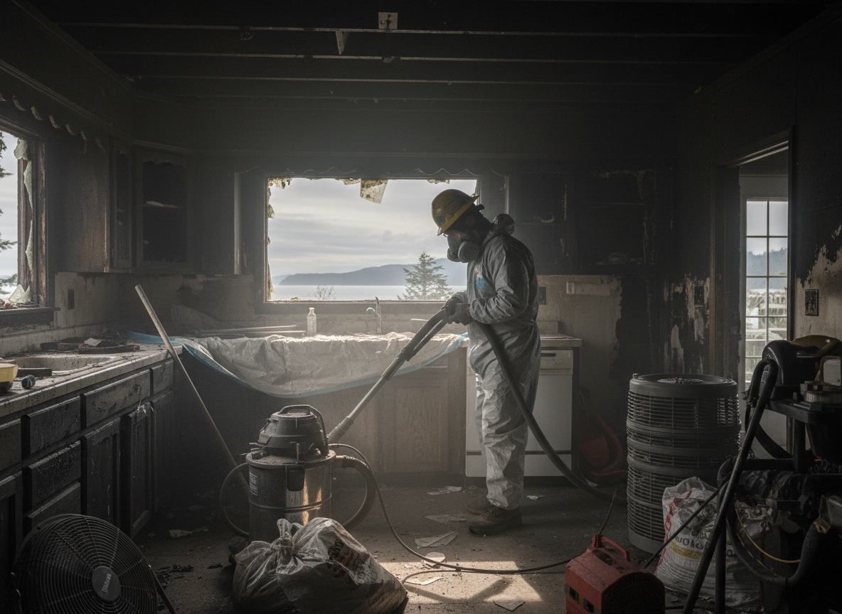 Fire Damage Restoration  in Marysville