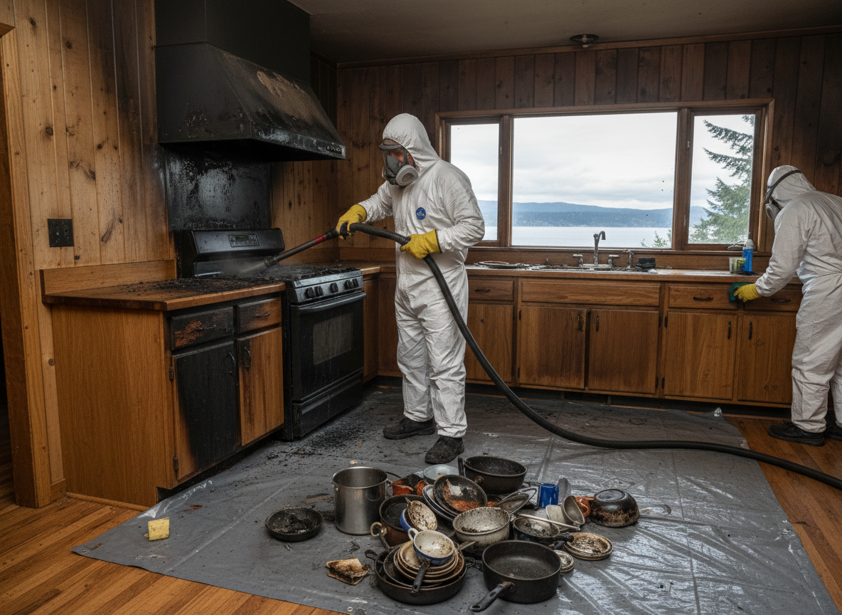Fire Damage Restoration Camano Island in Anacortes, WA 98221