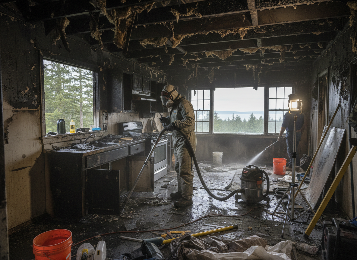 Fire Damage Restoration Camano Island in La Conner, WA 98257